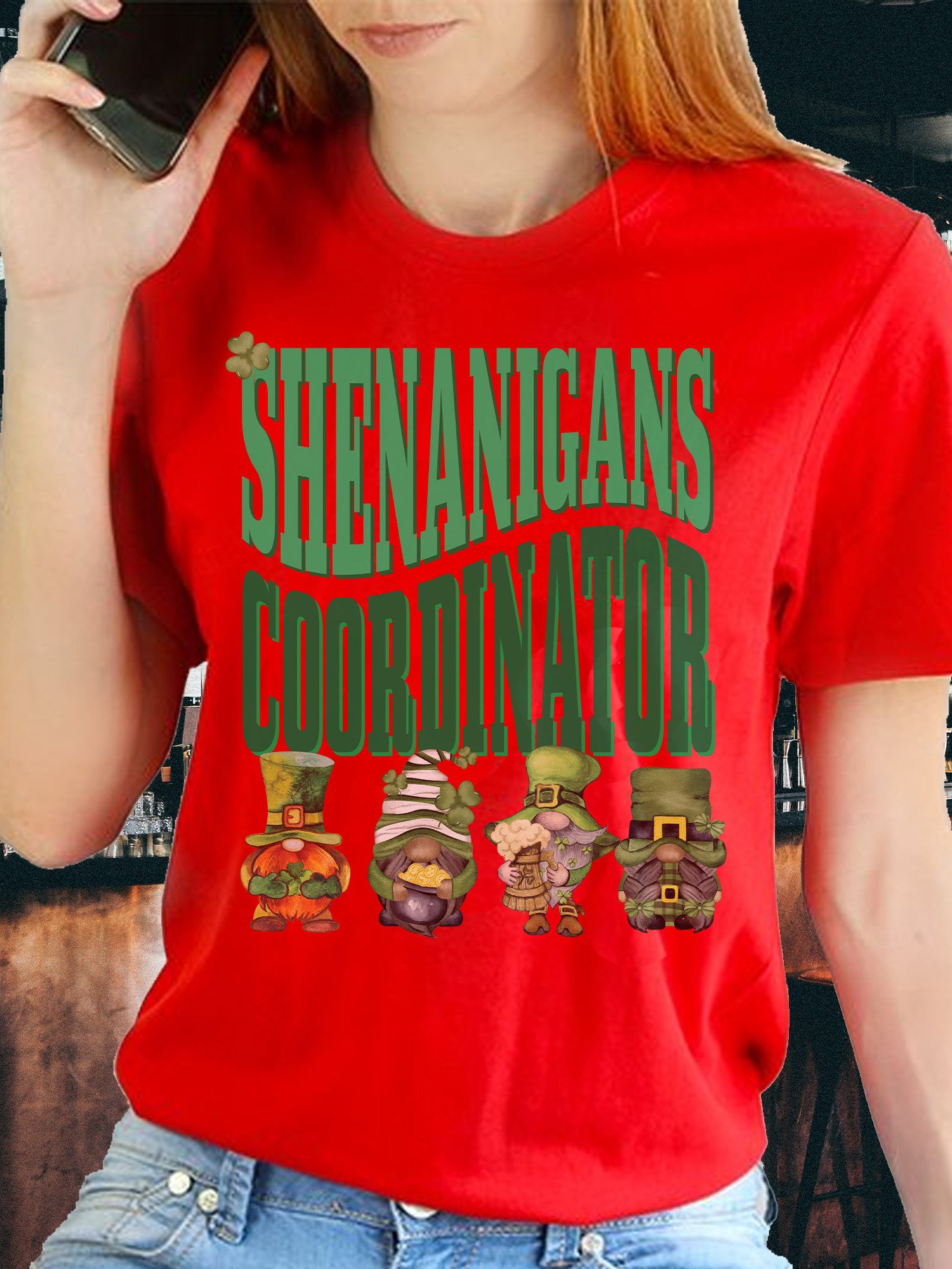 Shenanigans Coordinator Happy St. Patrick's Day St Paddy Day T-Shirt product image (1)