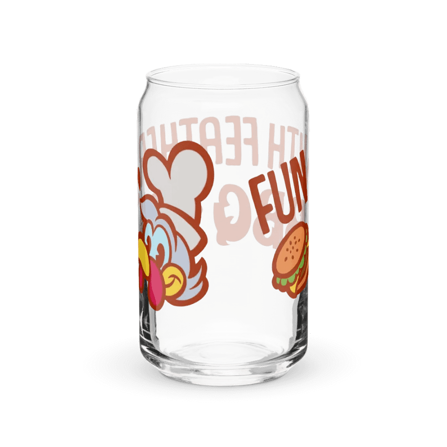 Fun with Feather BBQ Glass product image (8)