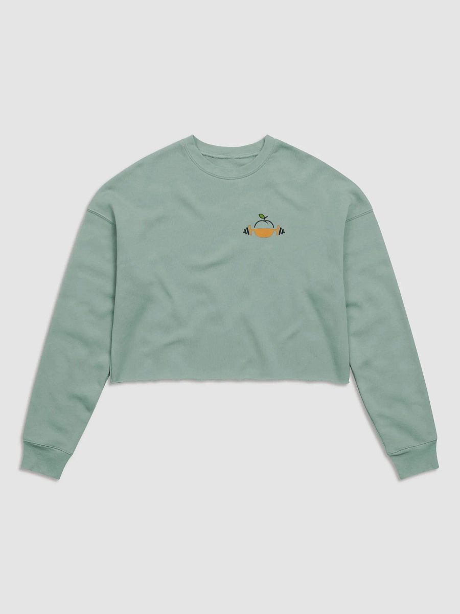 Premium Fleece Crop Sweat (Black Logo) product image (2)