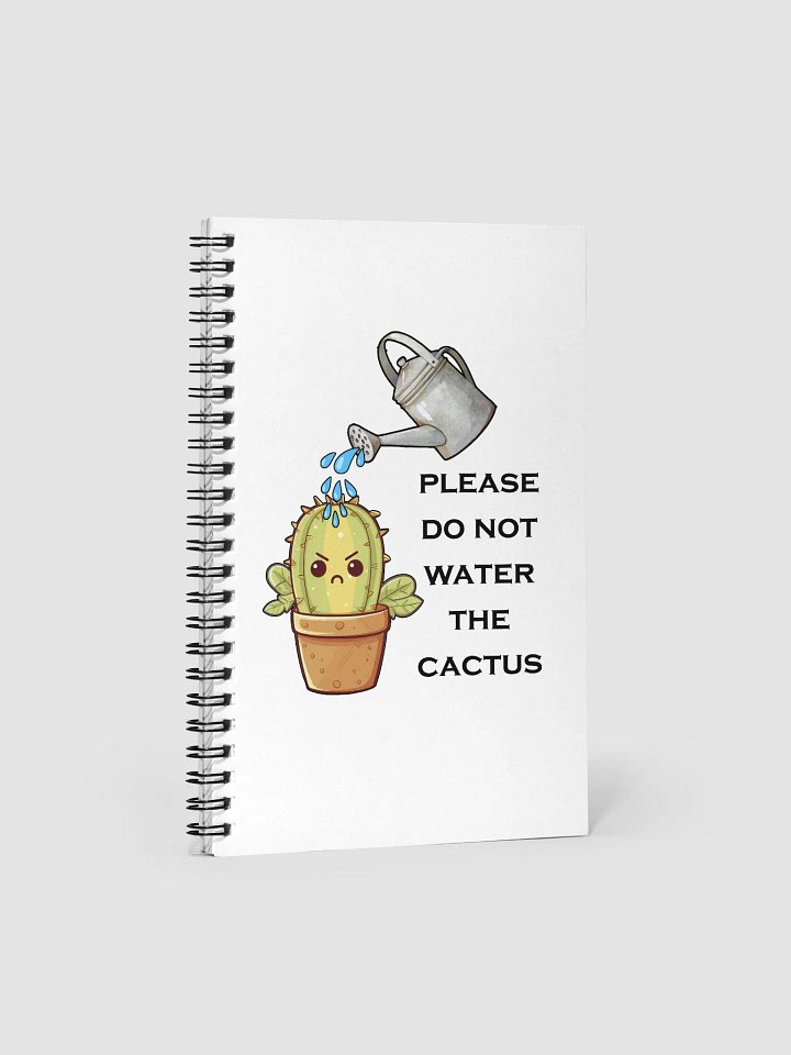 Cactus Spiral Notebook product image (1)