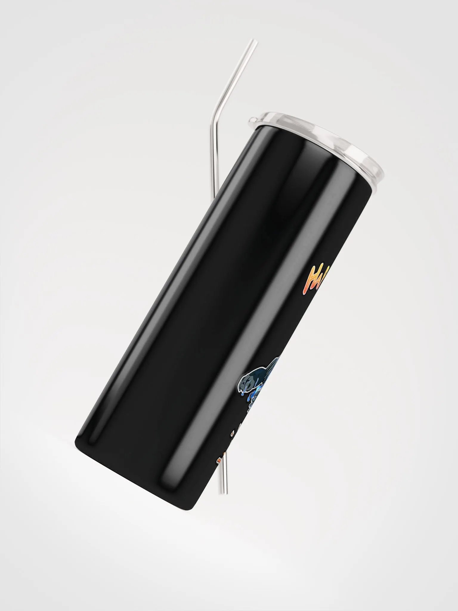 BeEasyBeez Halloween Tumbler w/ Metal Straw product image (7)