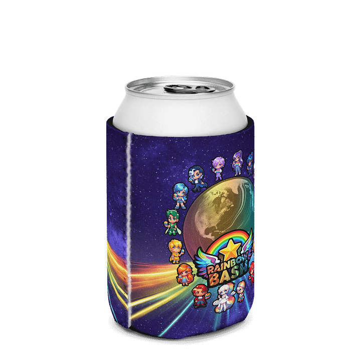 Rainbow Bash Koozie product image (2)