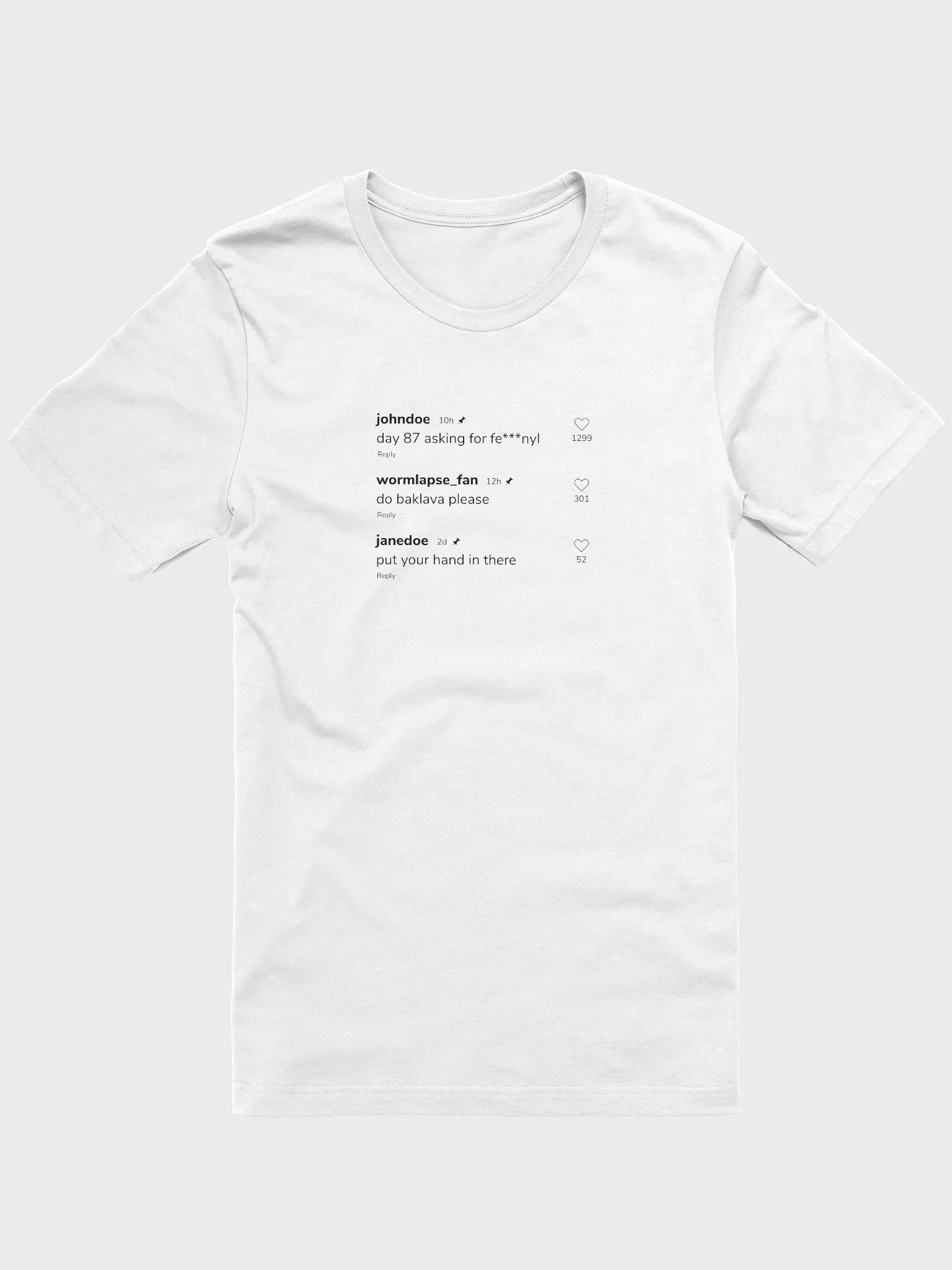 Comments T-Shirt product image (1)