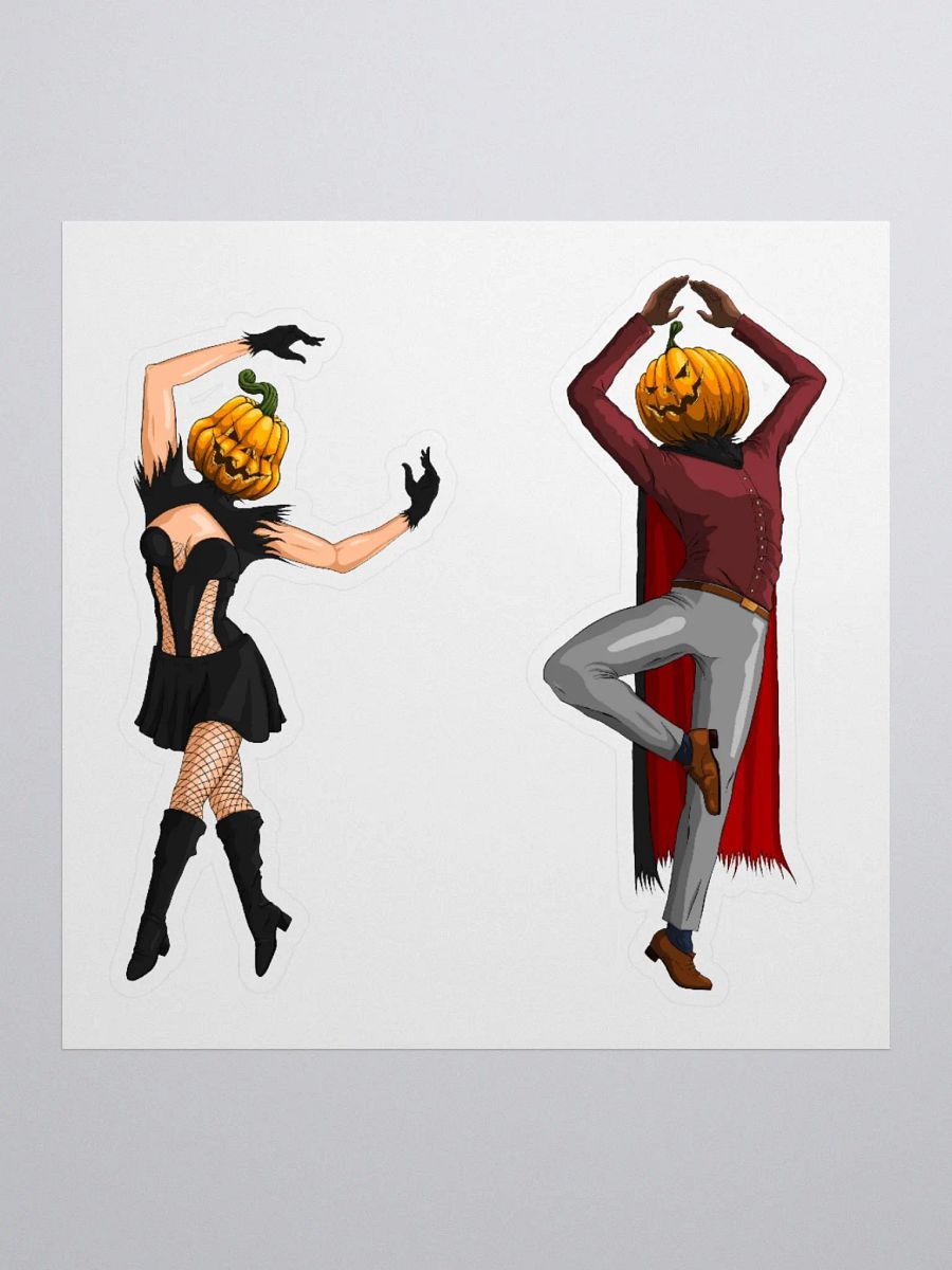 Pumpkin Village People Stickers CA product image (1)