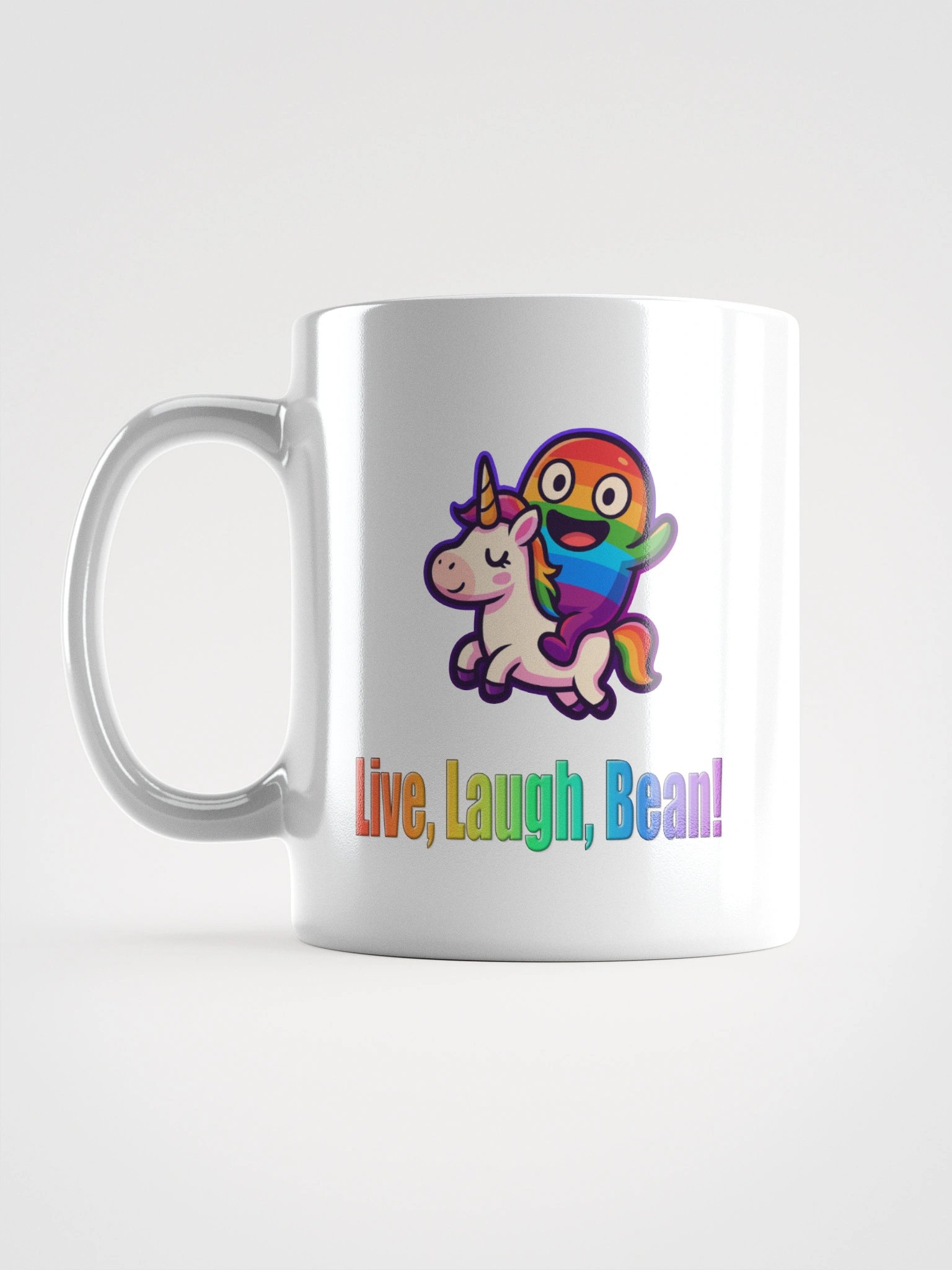 Live, Laugh, o' Bean Mug 🌈🫘🦄☕ product image (6)