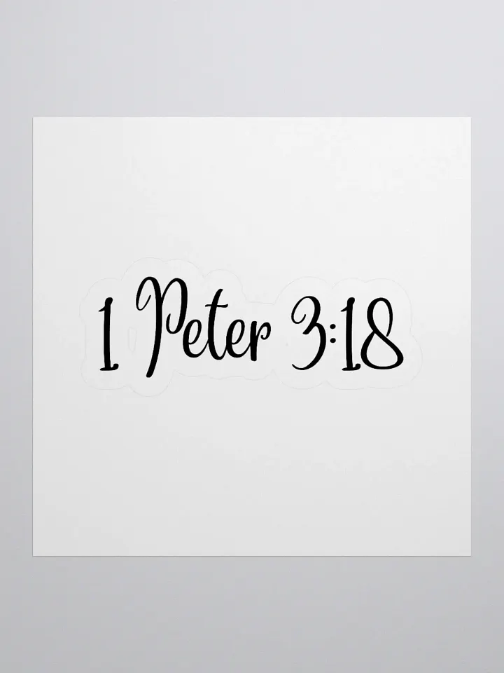 1 Peter 3:18 product image (3)