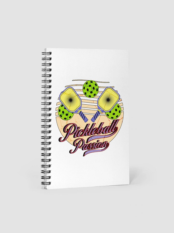 Pickleball Passion Spiral Notebook product image (2)