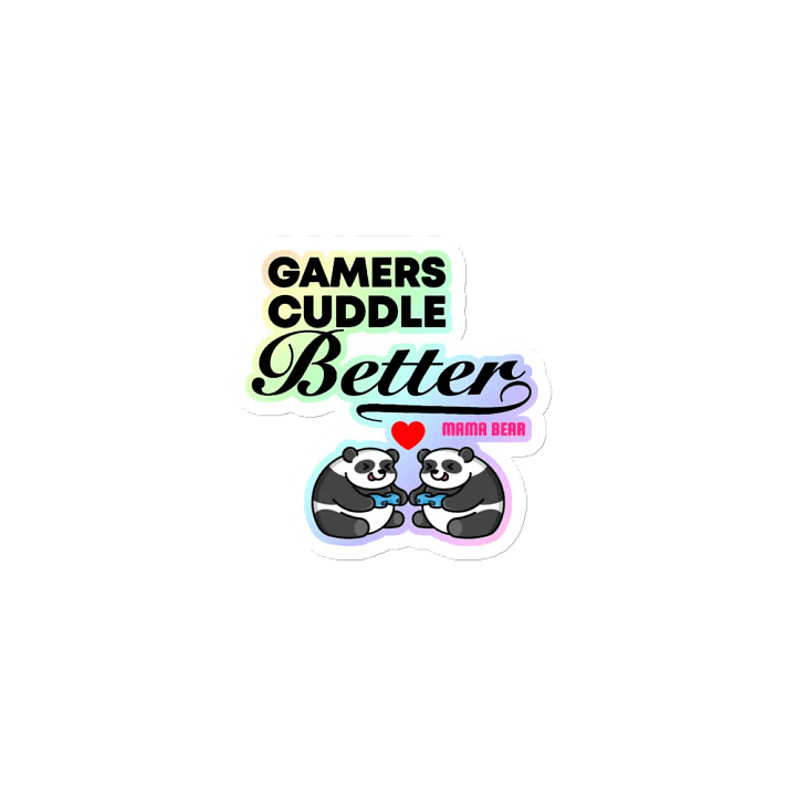 Gamers Cuddle Better Magnet product image (1)
