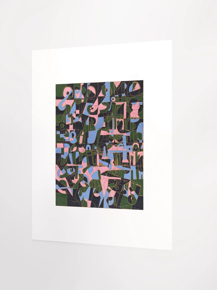 opposite dimples in the bored mind of the squid print product image (4)