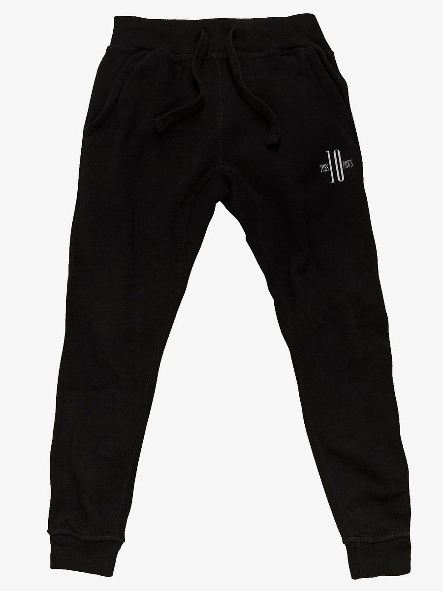 Ten Toes Down Original Black Joggers product image (1)