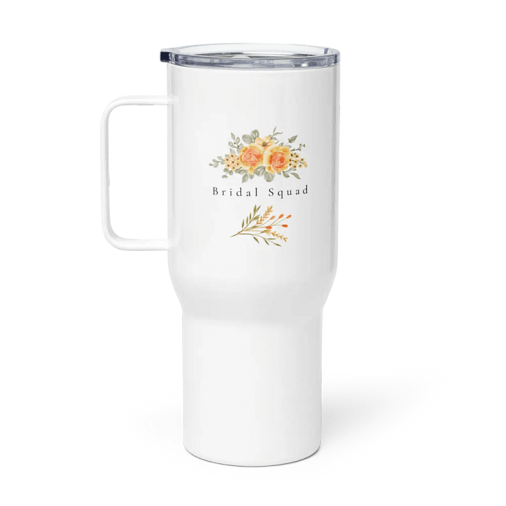 Bridal Squad 005 Yellow Roses Travel Mug product image (1)