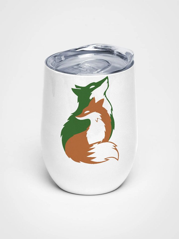 Fox Den Logo Wine Tumbler product image (1)