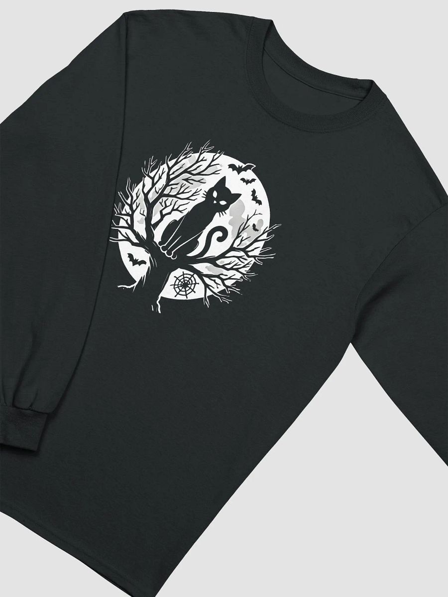 Halloween Cat in the Moonlight Long Sleeve product image (3)