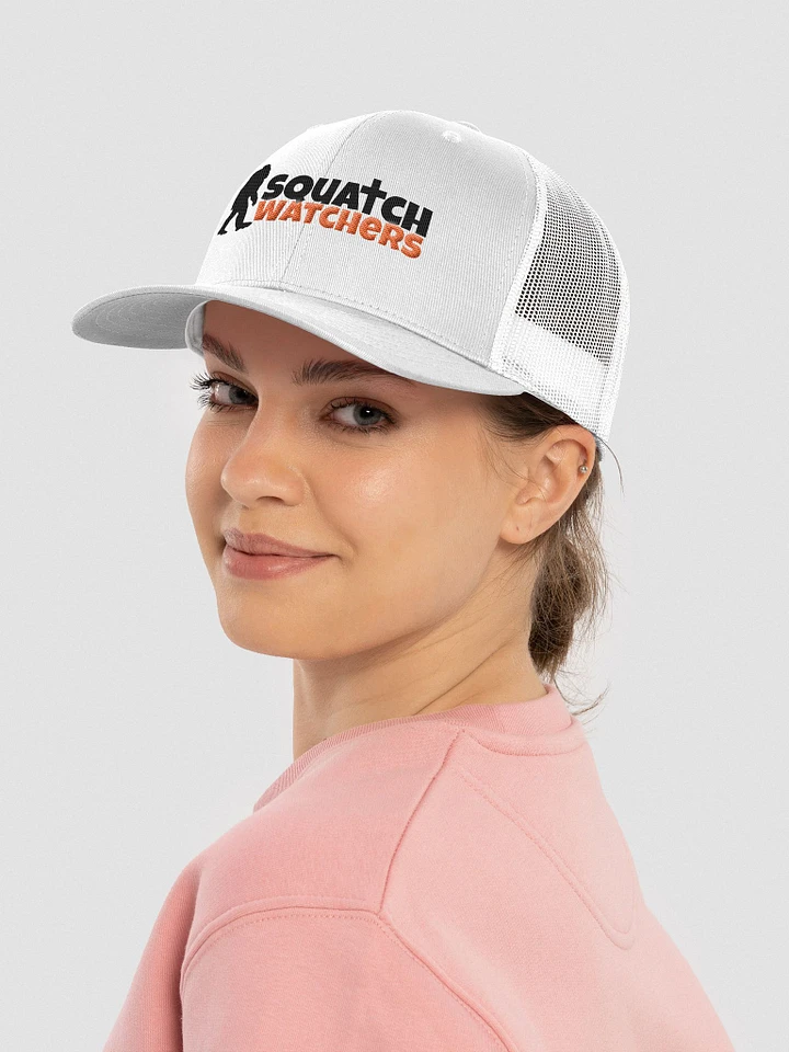 Bigfoot Trucker Hat (White) product image (1)