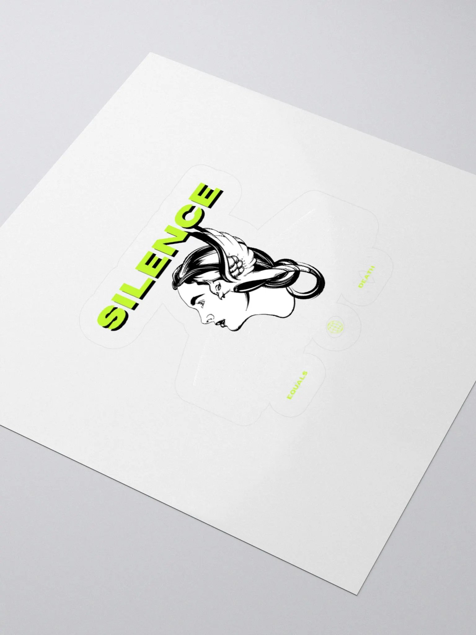 Silence Stickers product image (3)