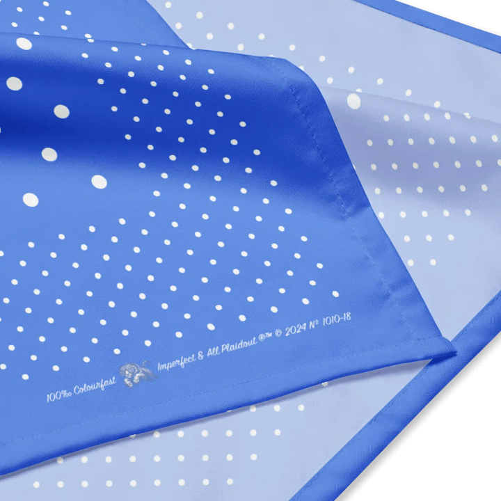 Cornflower Polka Dot Bandana product image (2)