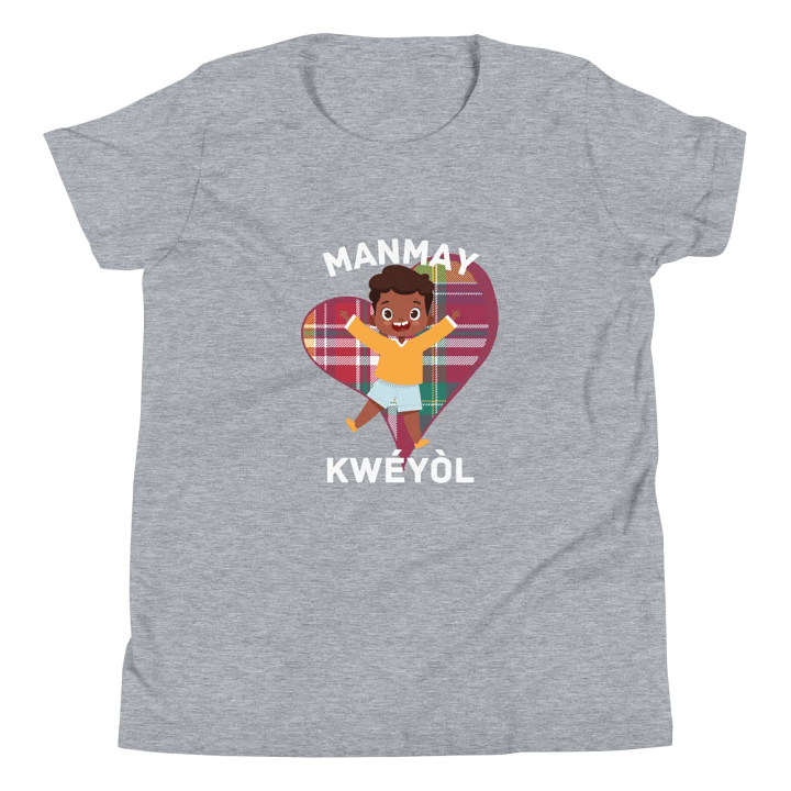 MANMAY KWÉYÒL Madras Kids' T-Shirt product image (1)