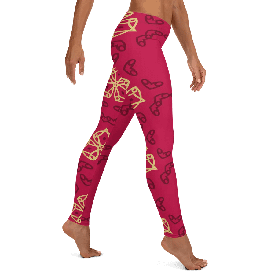 Geometric Floral Fusion Leggings product image (11)