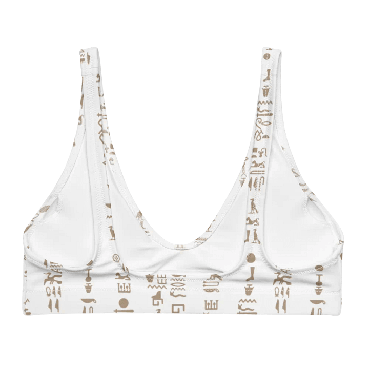 Isis White Bikini Top product image (2)