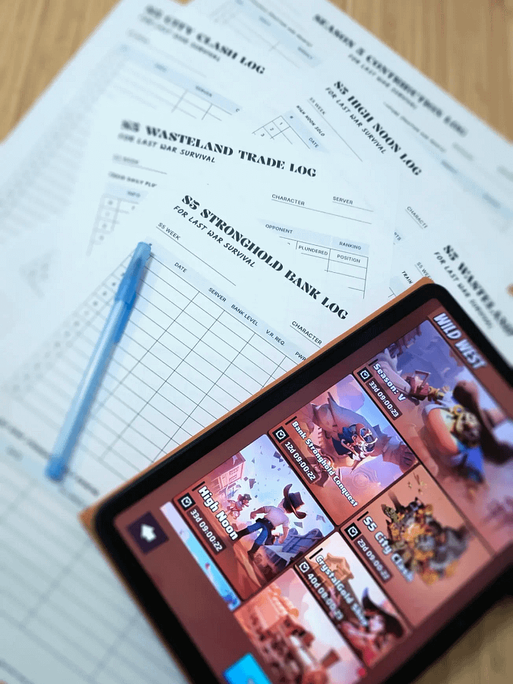 Season 5 Printable Planner Kit for Last War Survival product image (2)