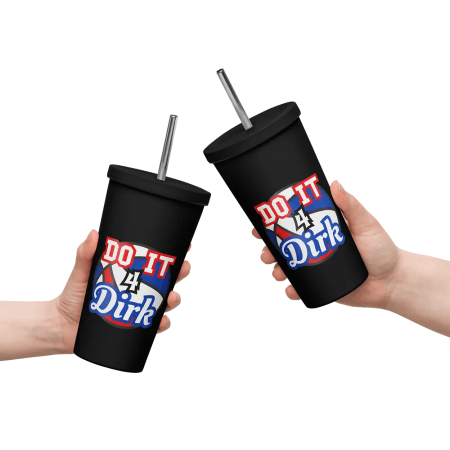 Doit4Dirk Tumbler w/Straw product image (10)