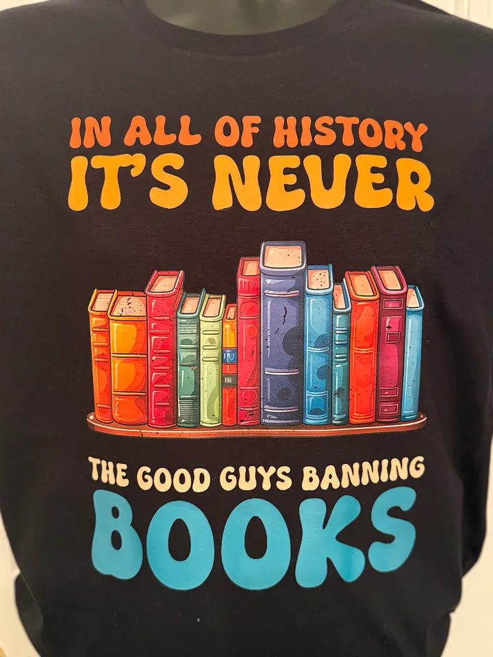 In All of History It is Never The Good Guys Banning Books Long Sleeved tshirt product image (2)