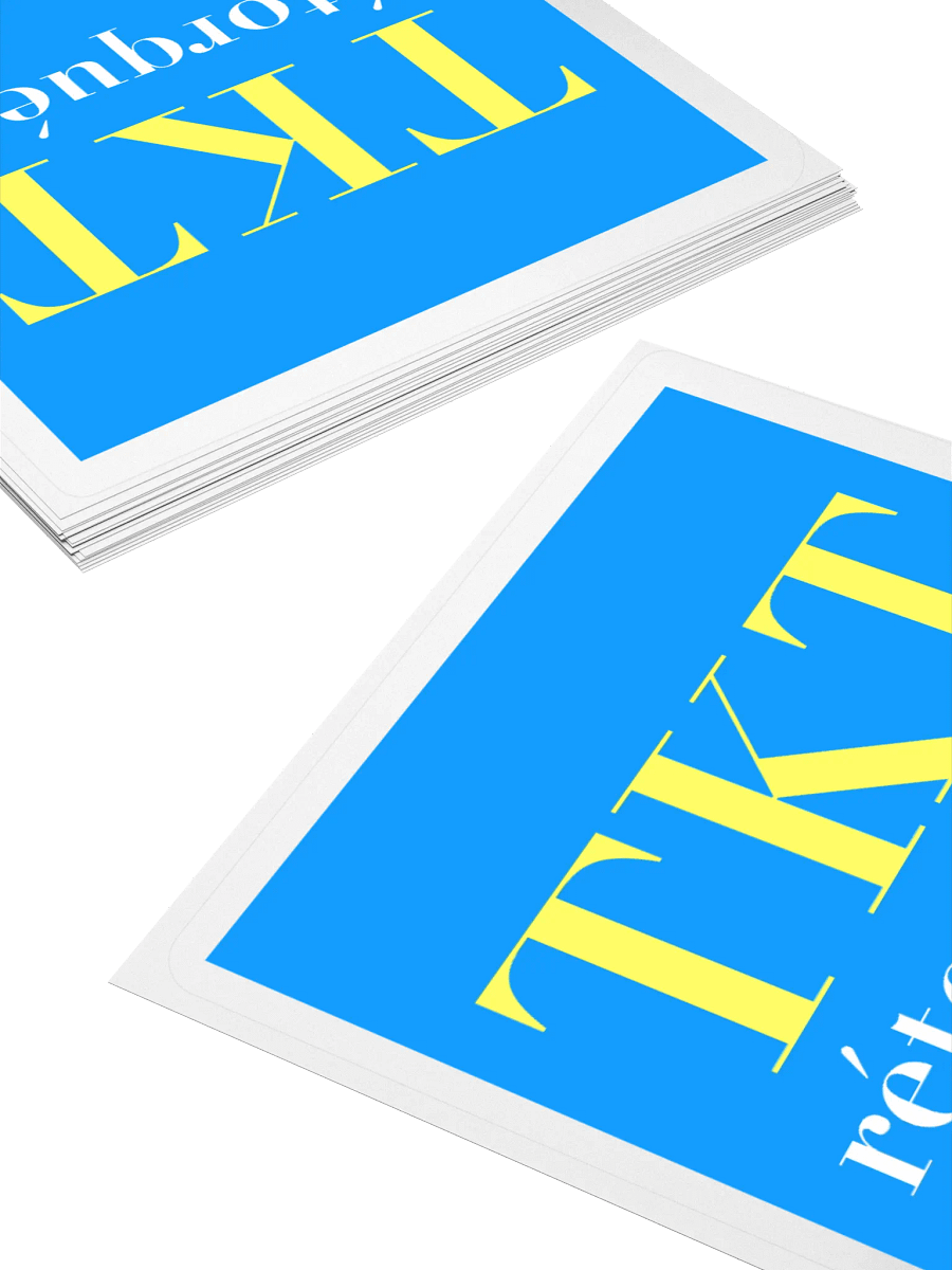 TKT • No Worries Classic Edition Sticker product image (4)