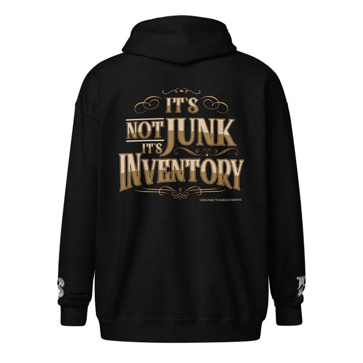 IT'S NOT JUNK IT'S INVENTORY (Zipper Hoodie) product image (3)