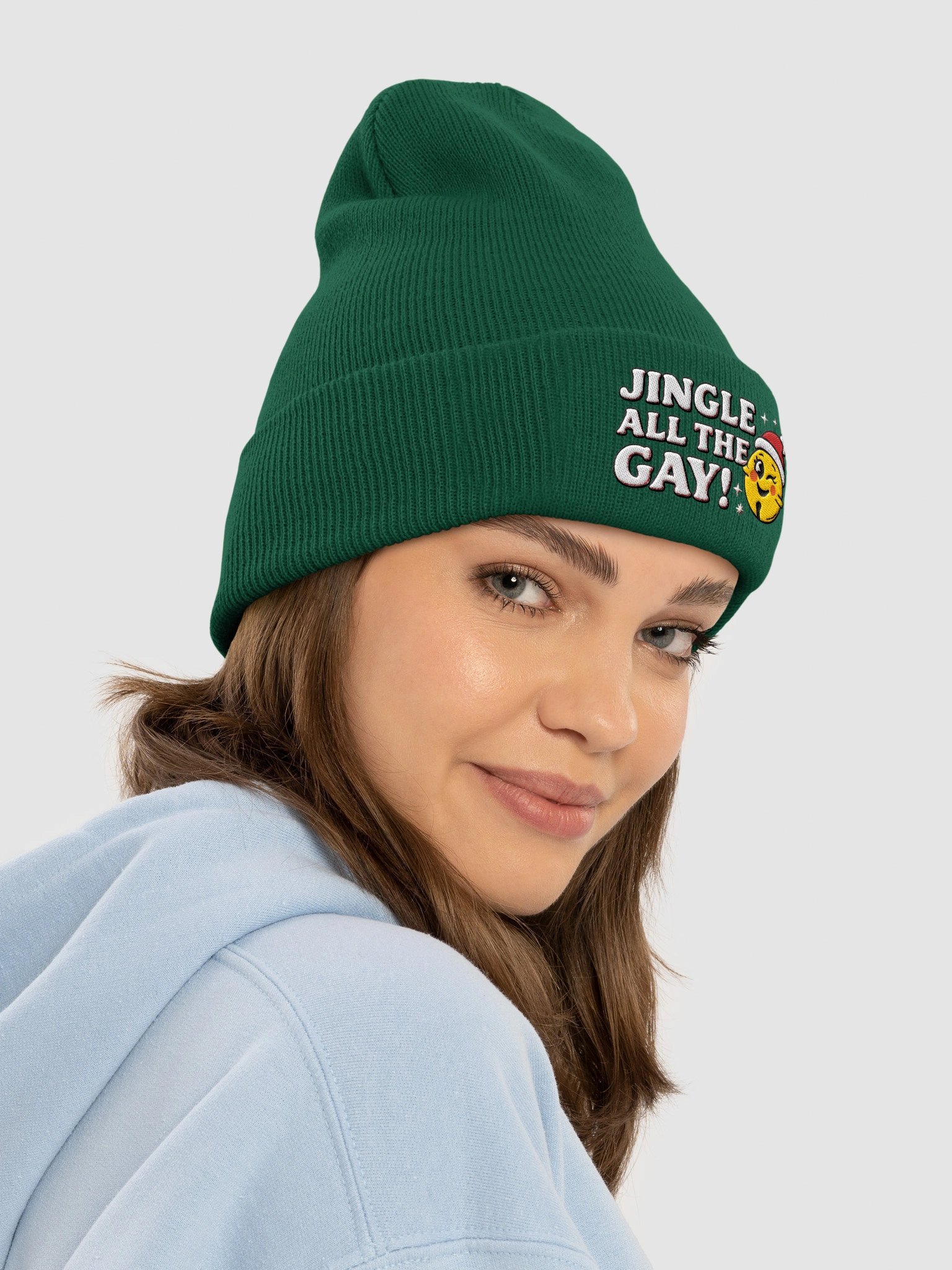 Jingle All The Gay! Beanie product image (4)