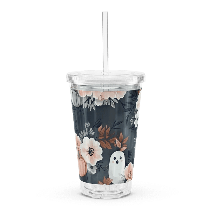 Halloween Ghosts Clear Tumbler product image (2)