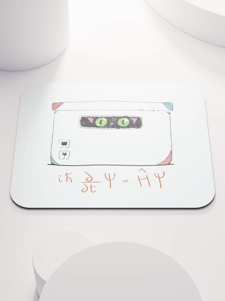 Schrodinger's Cat Mouse Pad product image (1)