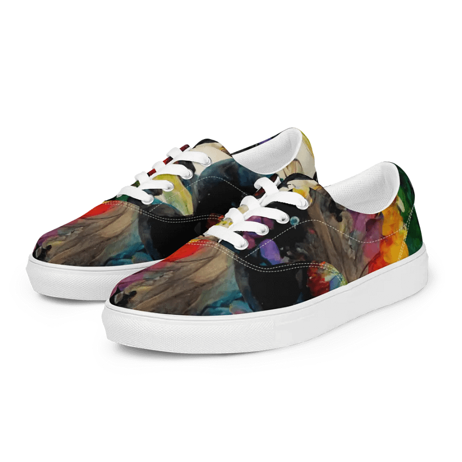 Fungi Fantasy, Women's Lace-Up canvas Shoes product image (2)