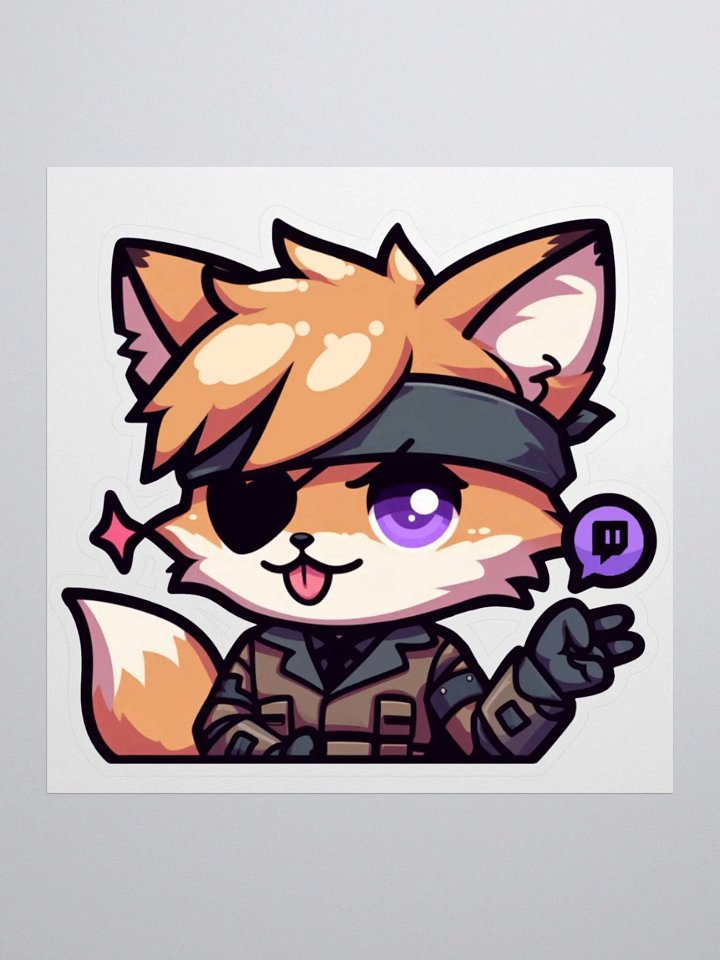 Boss Fox Chat Bubble Sticker product image (2)