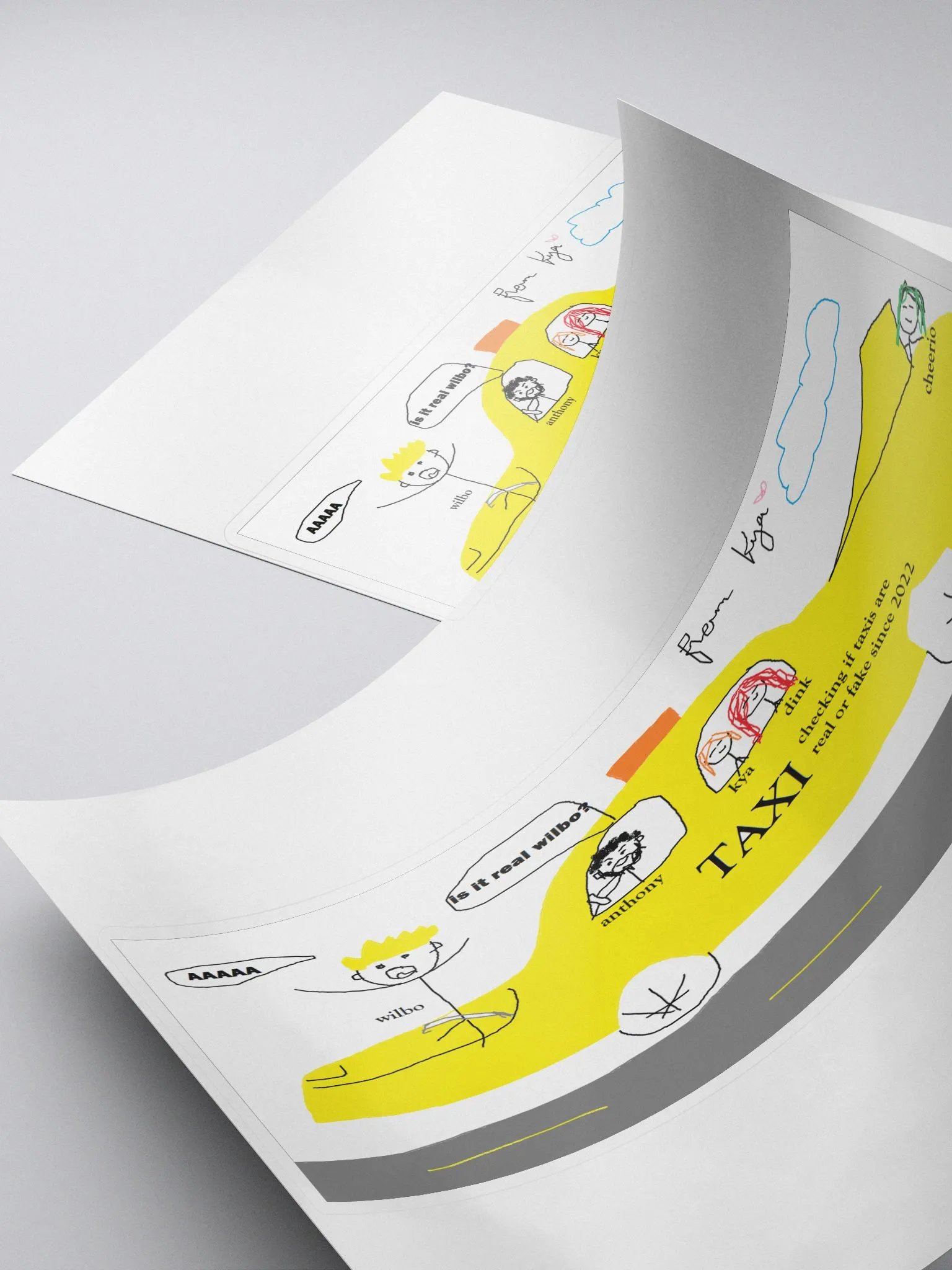 TAXI STICKER product image (4)