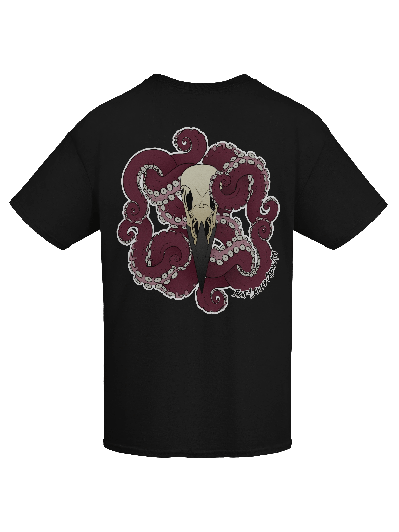 Eight-Legged Crow Art Graphic T-Shirt product image (9)