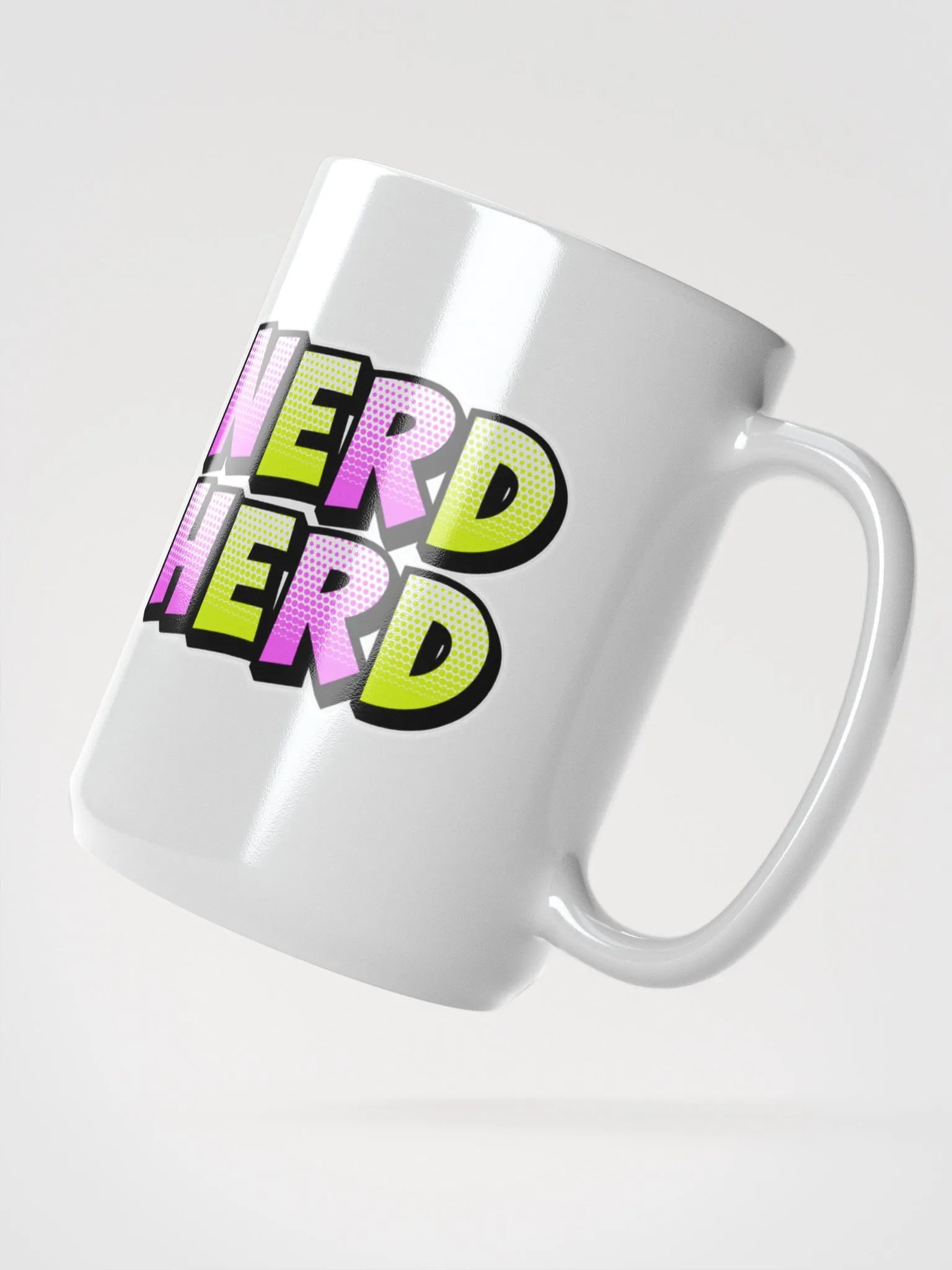 Nerd Herd White mug product image (2)