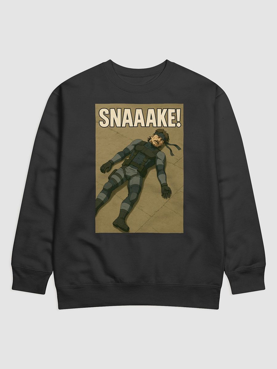 Sneaky Snake Military Sweatshirt product image (1)
