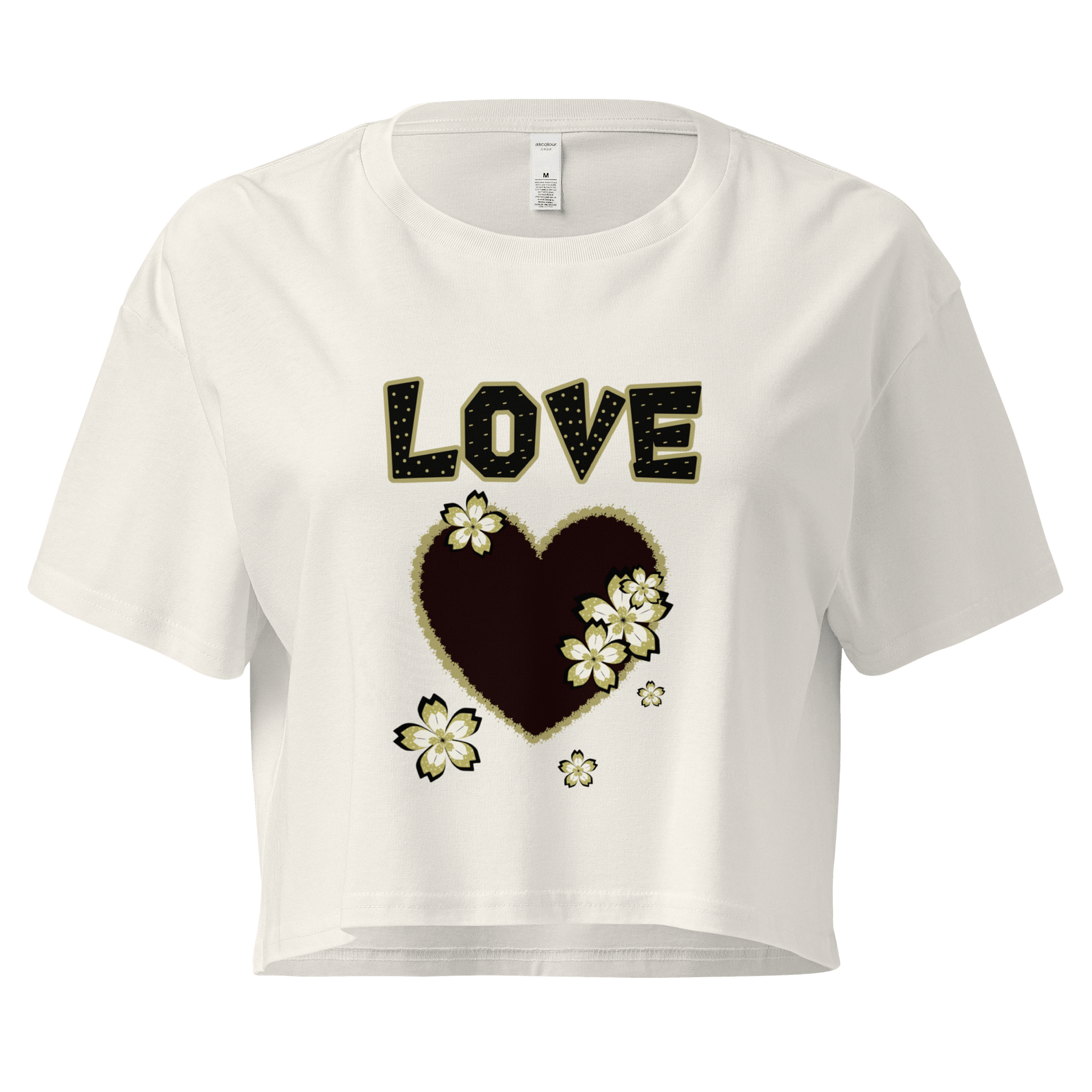Floral Love Women's Crop Top product image (13)