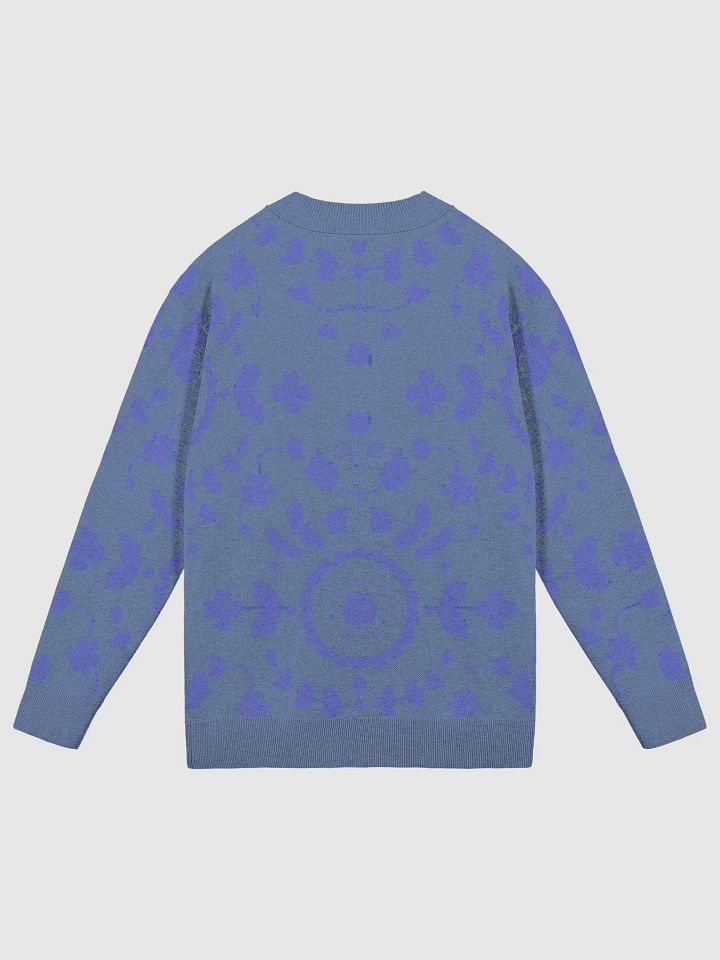 Boho Floral Denim Blue Cardigan product image (2)