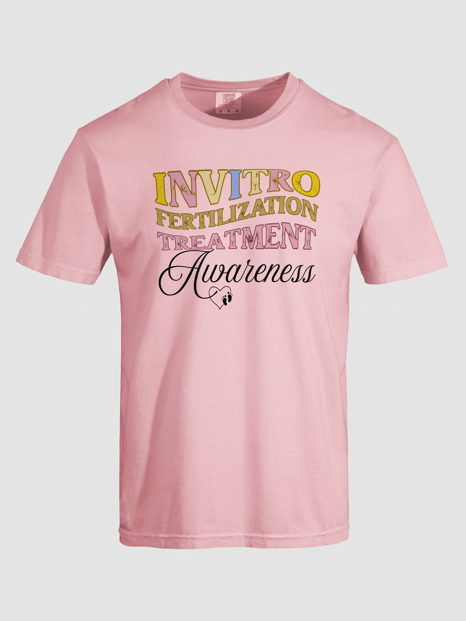 Invitro Fertilization Pregnancy Treatment Comfort Colors T-shirt product image (28)