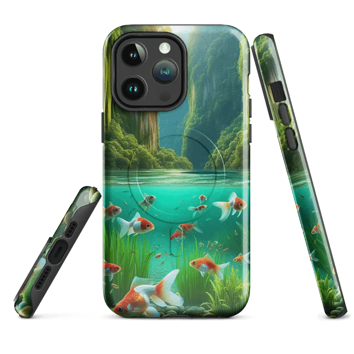 Valley & Sea iPhone® Tough Case | Ai Design product image (4)