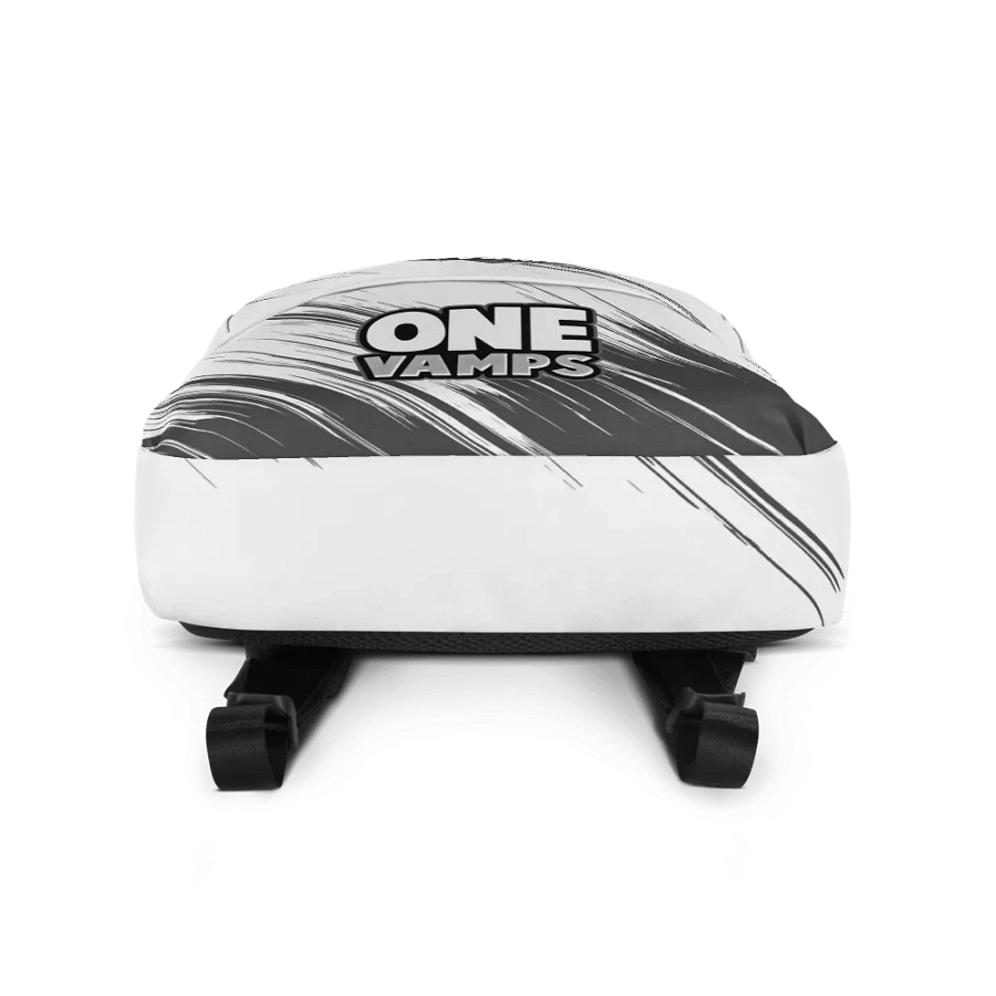 OneVamps Backpack black white product image (2)