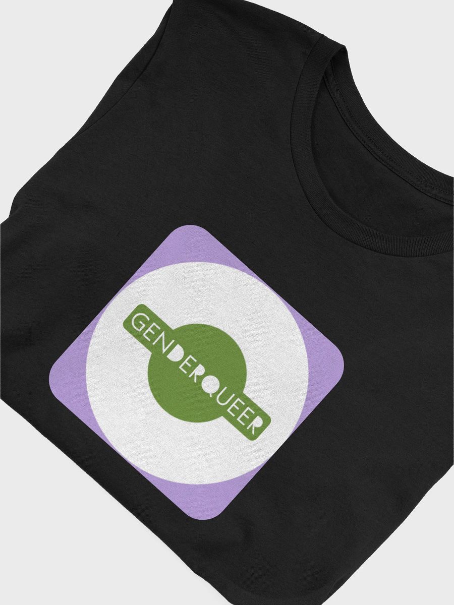 circular genderqueer symbol t-shirt product image (5)