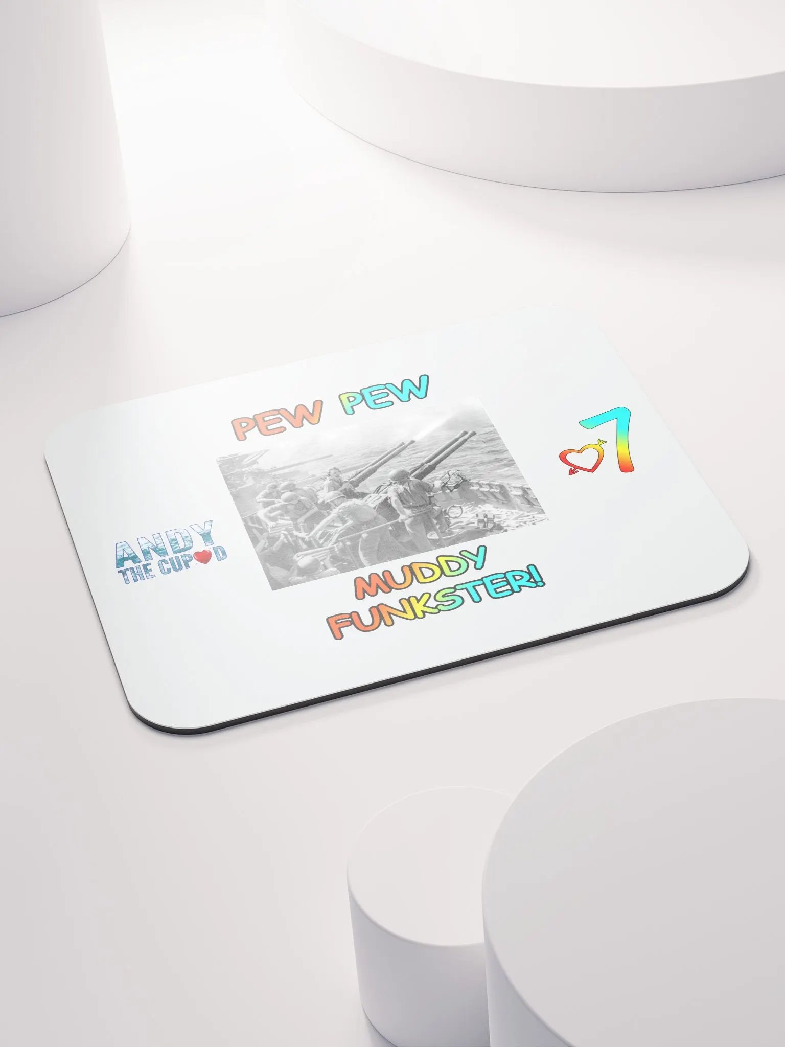 Pew Pew mouse mat product image (4)