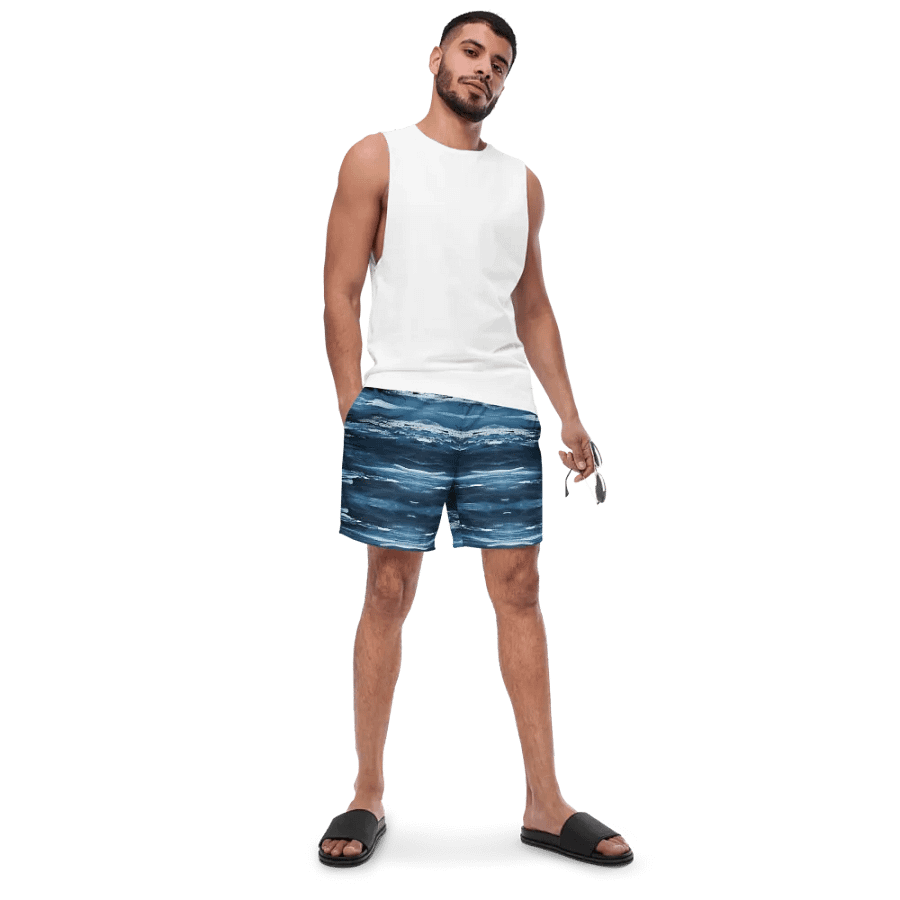 Ocean wave Swim Trunks product image (6)