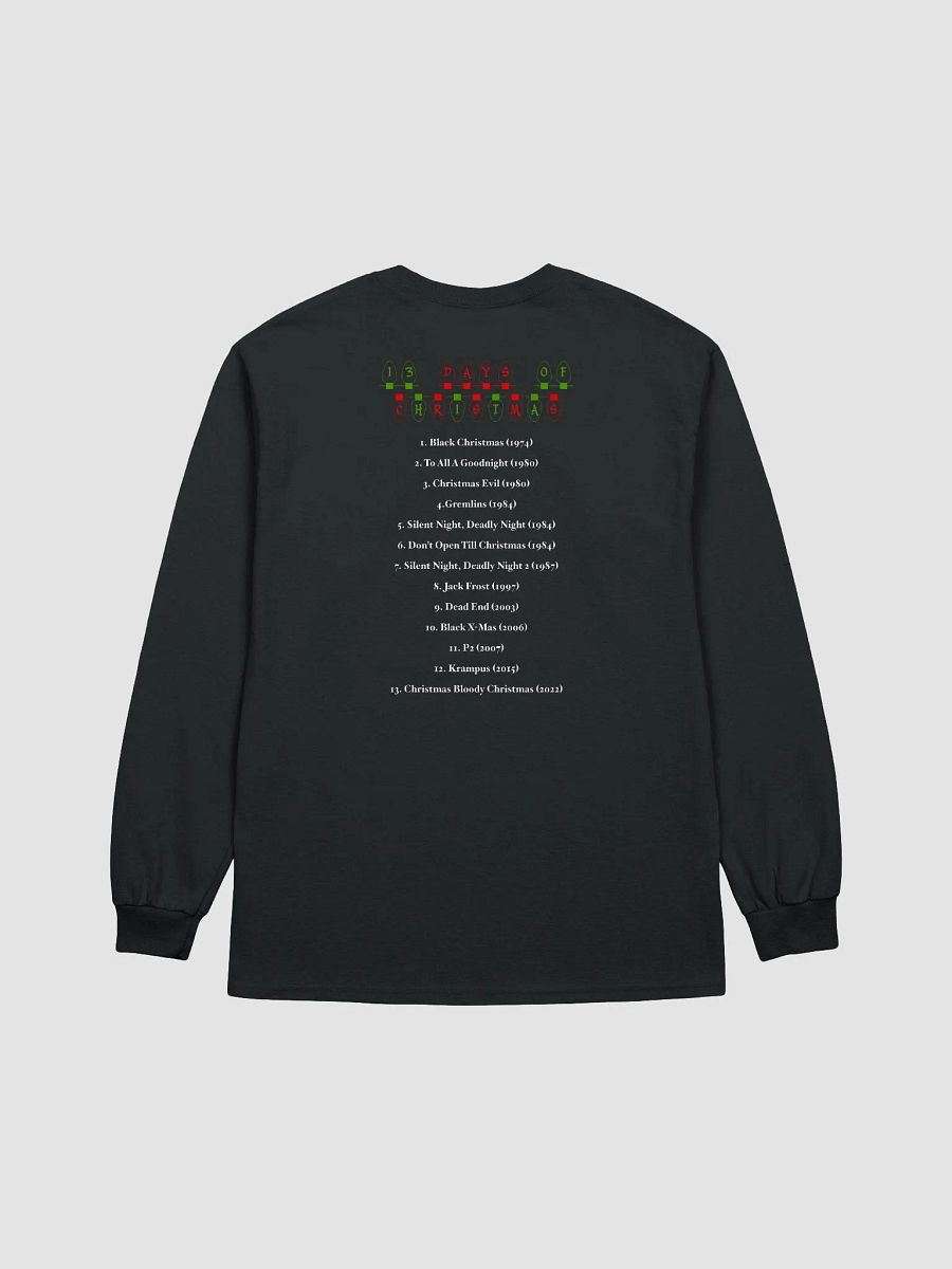 The Horror Show's 13 Days of Christmas Long Sleeve product image (2)