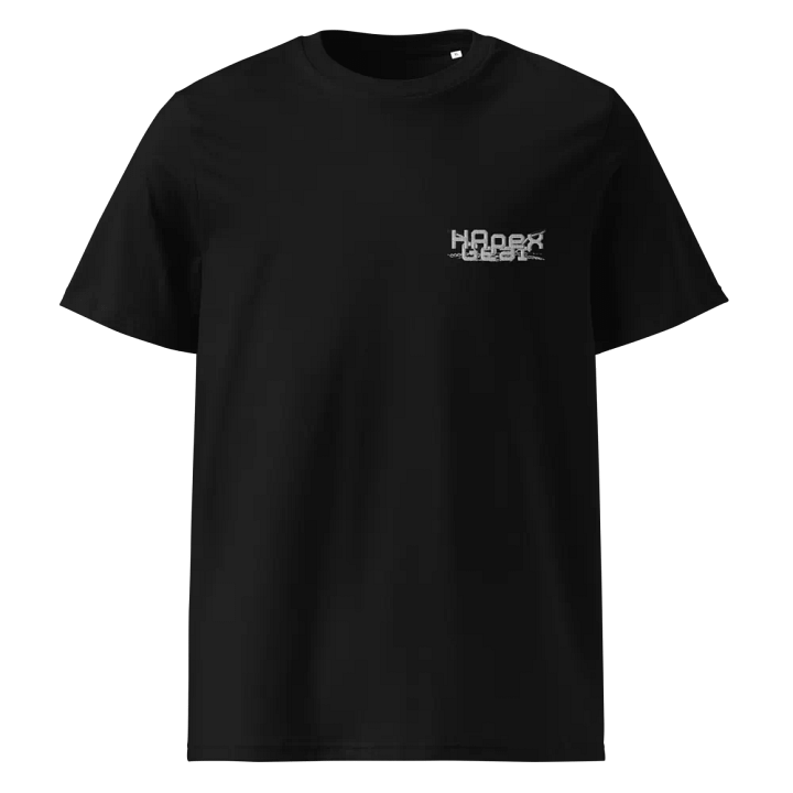 Organic Cotton T-Shirt - Embroidered - White HApex Gear White Logo product image (2)