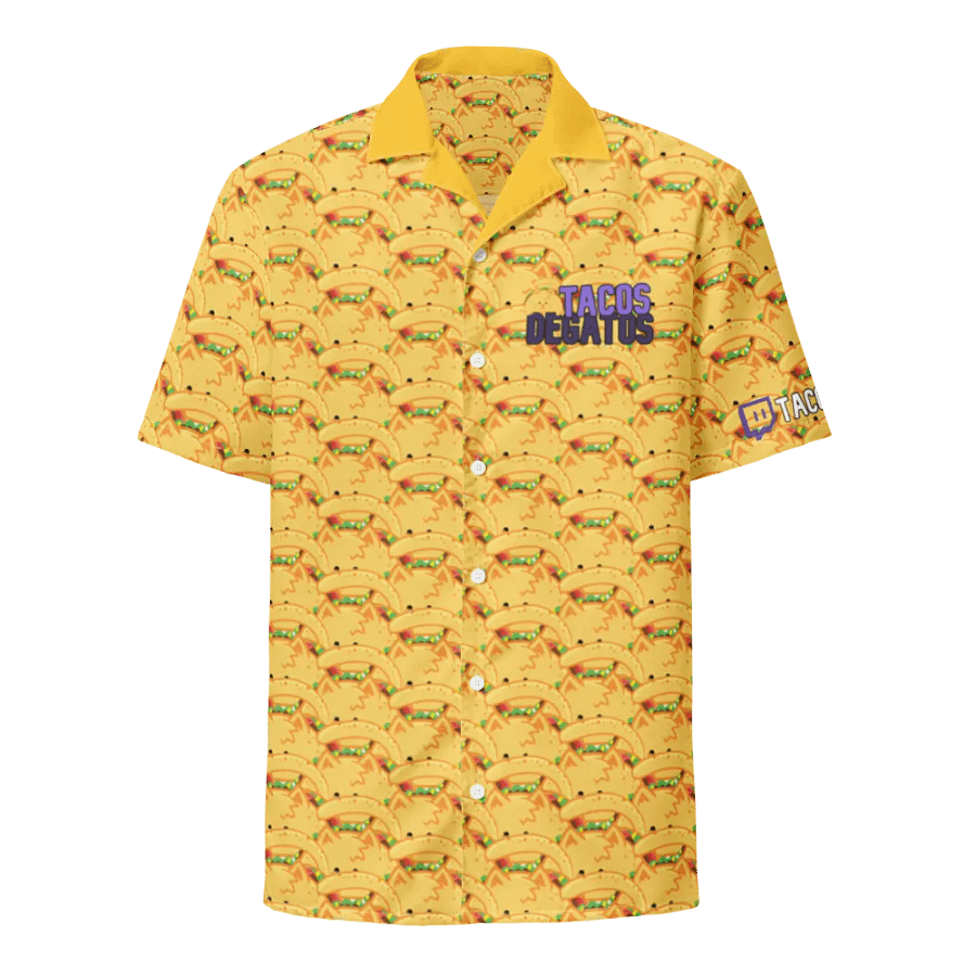 TacosDeGatos Hawaiian T-Shirt product image (1)