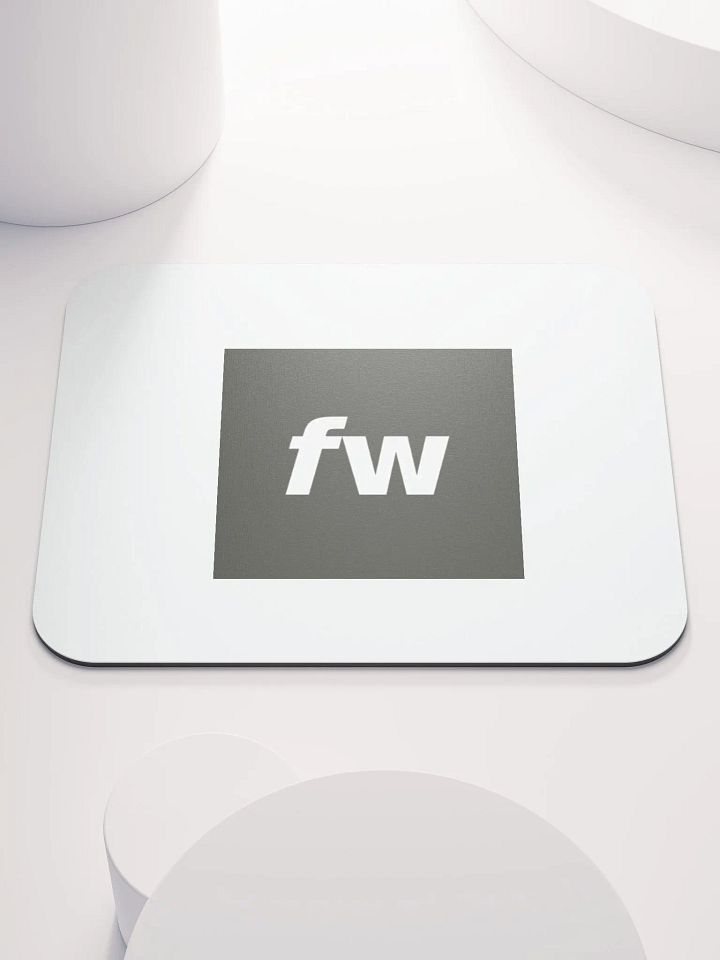 Bold fW Logo Mouse Pad product image (1)