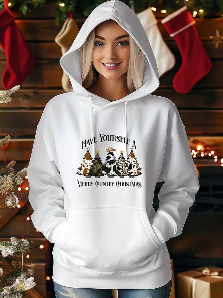 Country Christmas Graphic Hoodie product image (49)